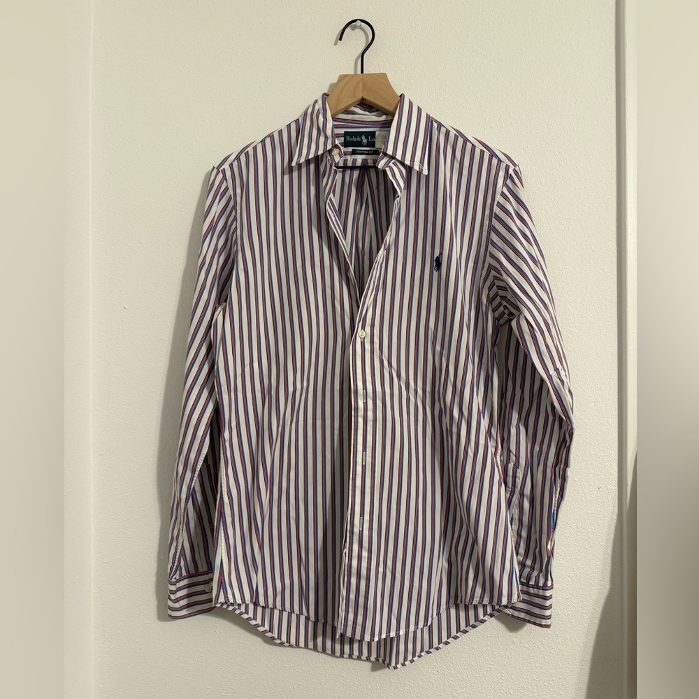 Ralph Lauren Button up "Custom Fit" Tag - Picture 2 of 5